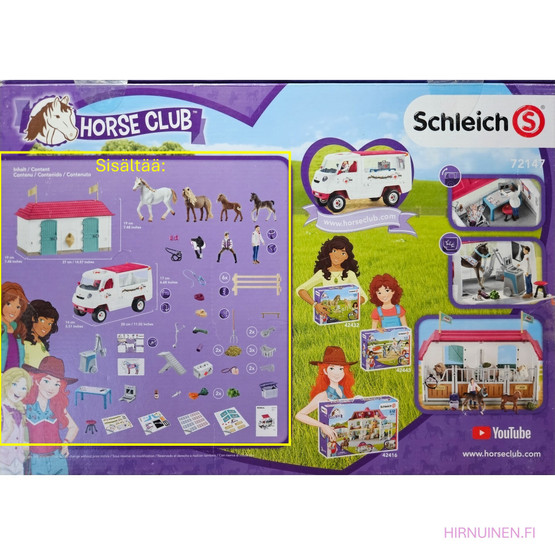 Schleich Eläinlääkärin vierailu tallilla 72147 - Second Hand