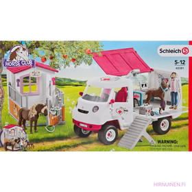 Schleich Eläinlääkäriauto ja pilttuu 42381 - Second Hand