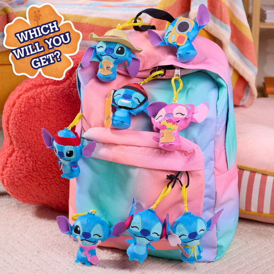 Disney Stitch Movie Klipsipehmo yllätyspussi, 9cm