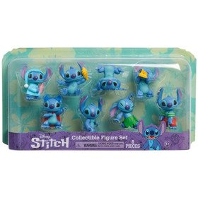 Disney Stitch Figure Set, 8-Pakkaus