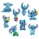 Disney Stitch Figure Set, 8-Pakkaus