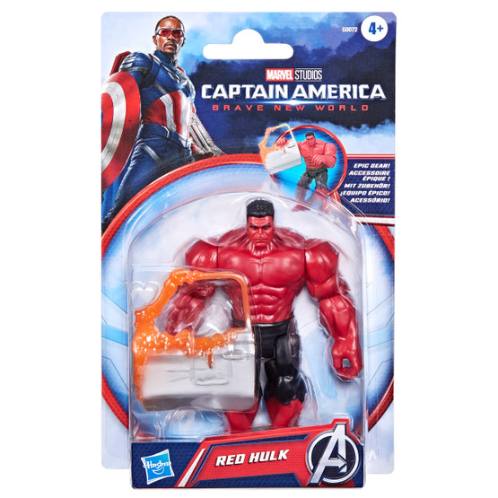 Avengers Red Hulk Deluxe Brave New World, 10cm