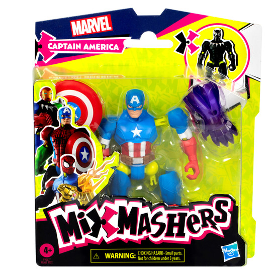 Avengers MixMashers Figure, Captain America, 12cm