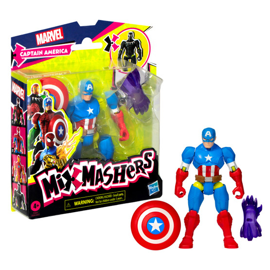 Avengers MixMashers Figure, Captain America, 12cm