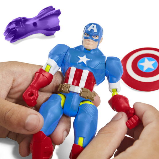Avengers MixMashers Figure, Captain America, 12cm