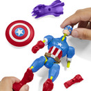 Avengers MixMashers Figure, Captain America, 12cm