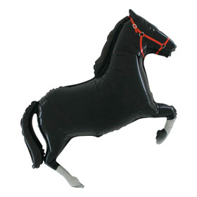 Folioilmapallo Hevonen Musta