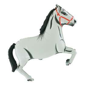 Folioilmapallo Hevonen Valkoinen