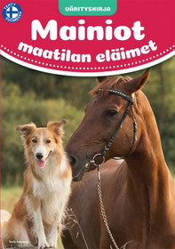 Mainiot maatilan eläimet värityskirja