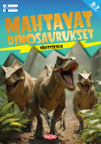 Mahtavat dinosaurukset värityskirja