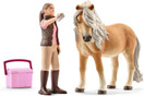 Schleich Islanninhevonen ja hoitaja 41431