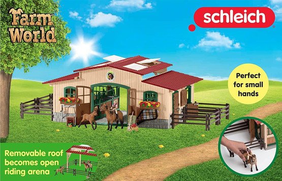 Schleich Farm World Hevostalli 42195