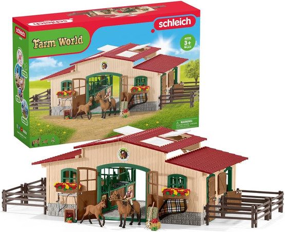Schleich Farm World Hevostalli 42195