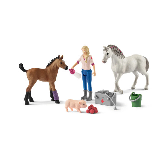 Schleich Eläinlääkärin vierailu 42486