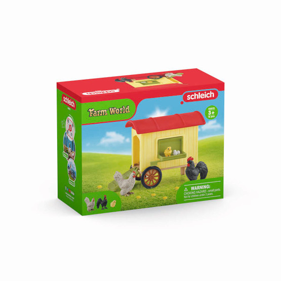 Schleich Liikuteltava kanakoppi 42572