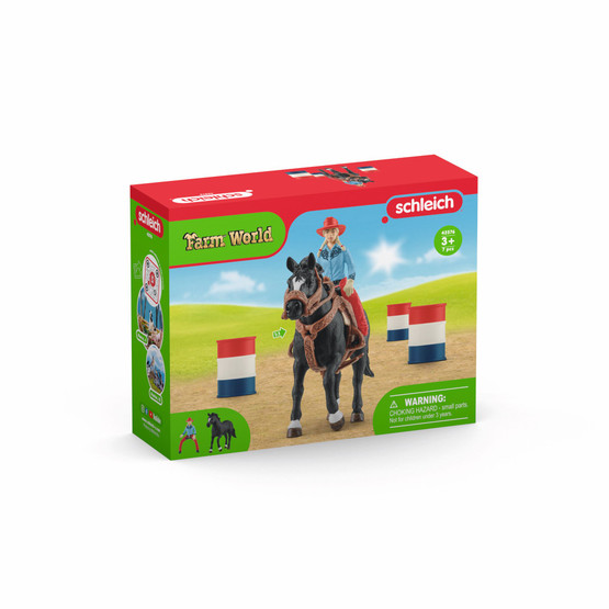 Schleich Lehmityttö ja tynnyrikisa 42576