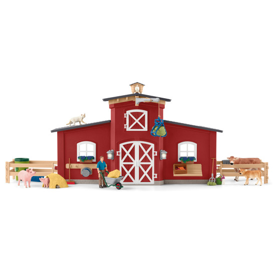 Schleich Punainen maatalo 42606
