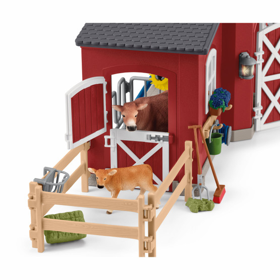 Schleich Punainen maatalo 42606