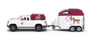 Schleich Eläinlääkäri auto ja traileri 42704