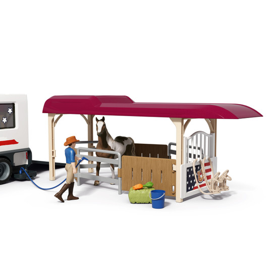 Schleich Horse Club Lakesiden Auto ja traileri 42705