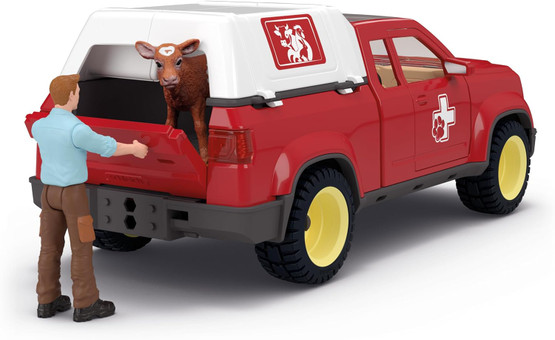 Schleich Farm World Eläinlääkärin Pick-up auto 42727