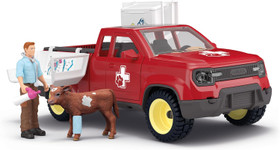 Schleich Farm World Eläinlääkärin Pick-up auto 42727