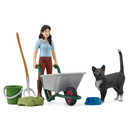 Schleich Lannanluonti ja siivoussetti 42747