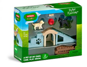 Schleich Koiranpentujen leikkipaikka 42763