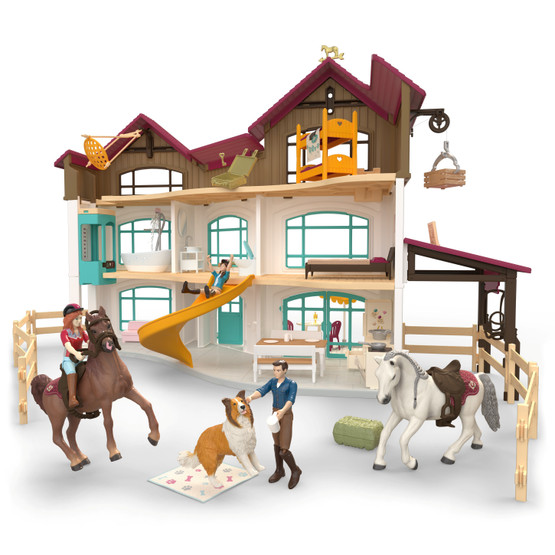 Schleich Lakeside Villa & Paddock hevostila 42785