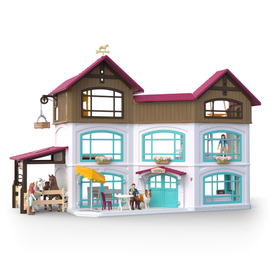 Schleich Lakeside Villa & Paddock hevostila 42785