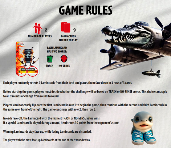 Italian Brainrot Lamincard Keräilykortit, 5kpl