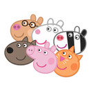 Pipsa Possu Pahvinaamio, 6kpl