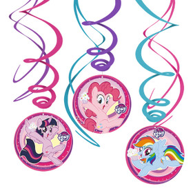 My Little Pony Roikkuva koriste Swirls, 6kpl
