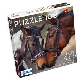 Tactic Puzzle Lovers Horses in Love 100 palan palapeli
