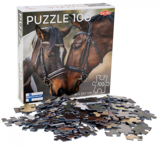 Tactic Puzzle Lovers Horses in Love 100 palan palapeli