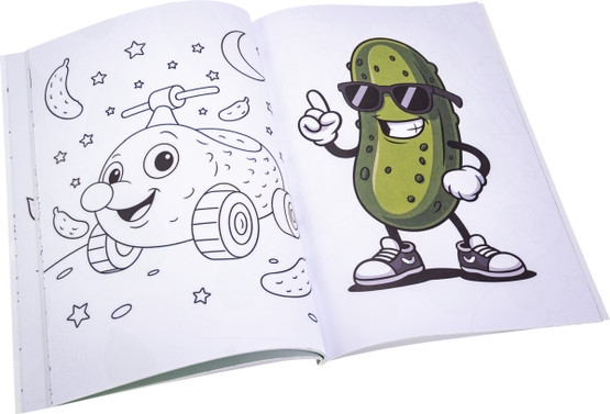 Kuueläin Kurkkumaasta värityskirja