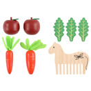 Keppihevosen ruoat leikkisetti