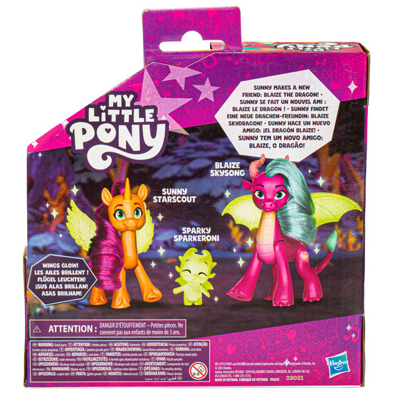 My Little Pony Dragon light reveal Poni leikkisetti