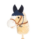 Keppihevosen kudottu korvahuppu