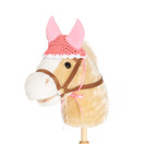 Keppihevosen kudottu korvahuppu