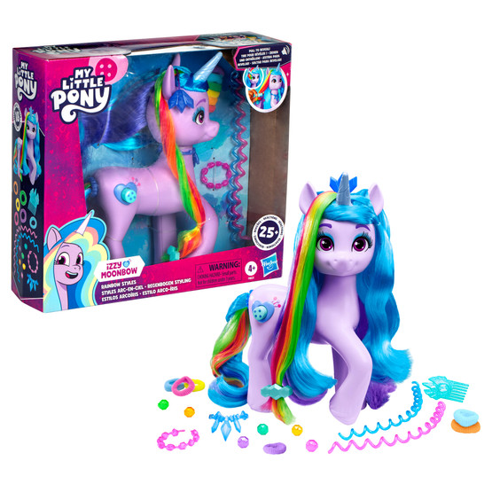 My Little Pony Rainbow Styles Izzy Moonbow ponihahmo äänillä