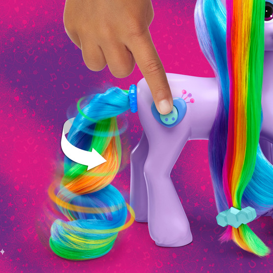 My Little Pony Rainbow Styles Izzy Moonbow ponihahmo äänillä