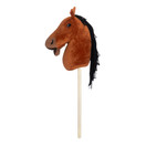 Keppihevonen 75cm, Tummanruskea