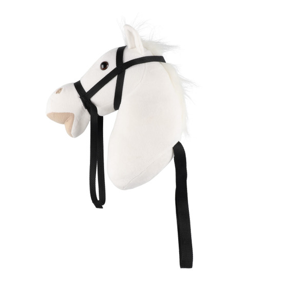 Keppihevonen vyötärölle kiinnitettävä, Valkoinen