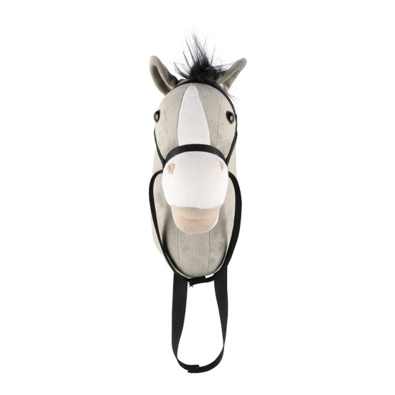 Keppihevonen vyötärölle kiinnitettävä, Harmaa