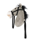 Keppihevonen vyötärölle kiinnitettävä, Harmaa