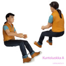 Schleich Kärrynkuljettaja nainen Riikka - Second Hand