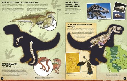 Kurkista sisään! Tyrannosaurus Rex tietokirja
