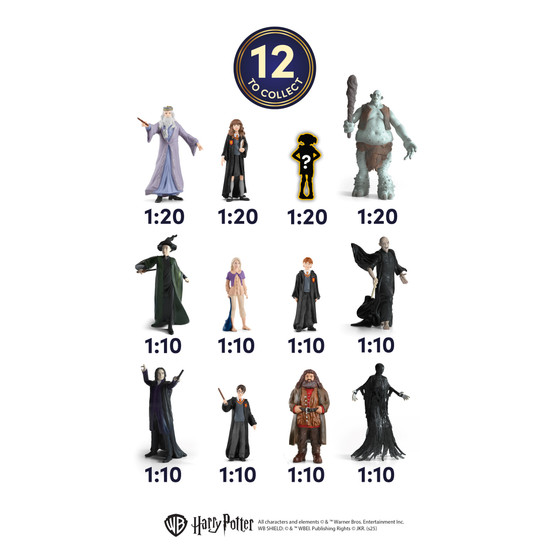 Schleich Harry Potter, Mini Figures Collectibles, Series 1, 70683