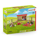 Schleich Kaninkoppi, tyttö ja eläinpoikaset 72160